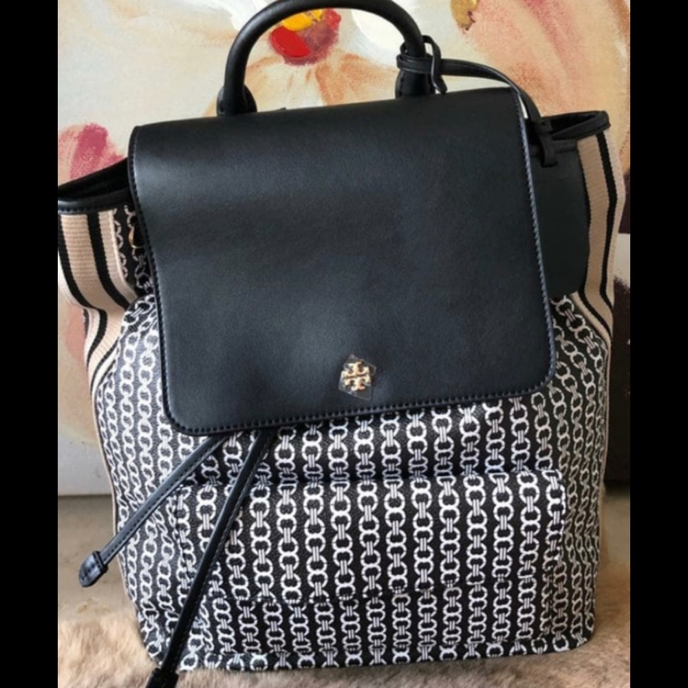 Tory Burch Gemini link backpack nwt